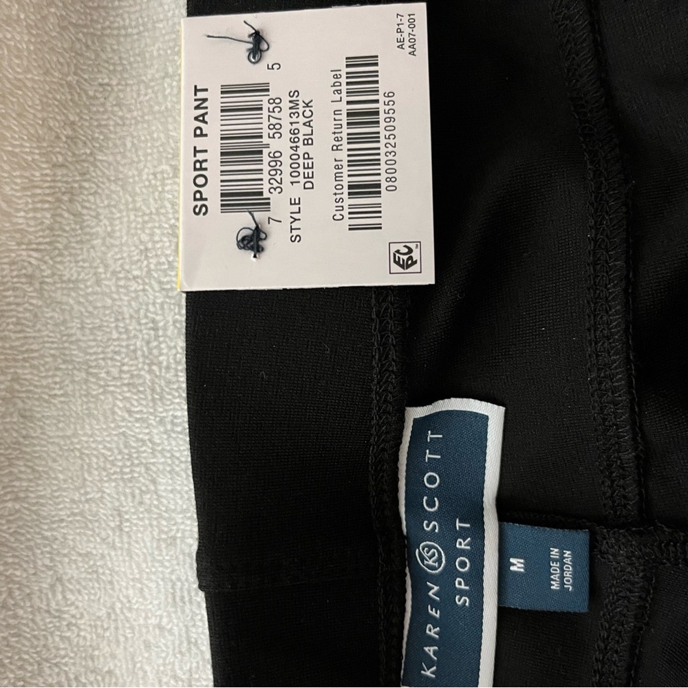 Karen Scott Women's Black Slim Stretchy Pants - Picture 5 of 6